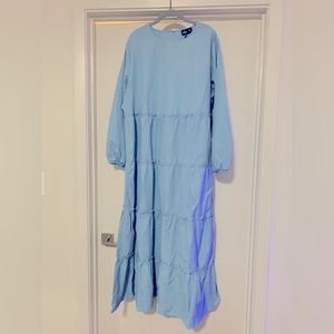 BRAND NEW! Alia Blue Modest Maxi Dress